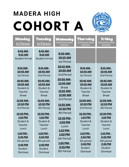 A Schedule 